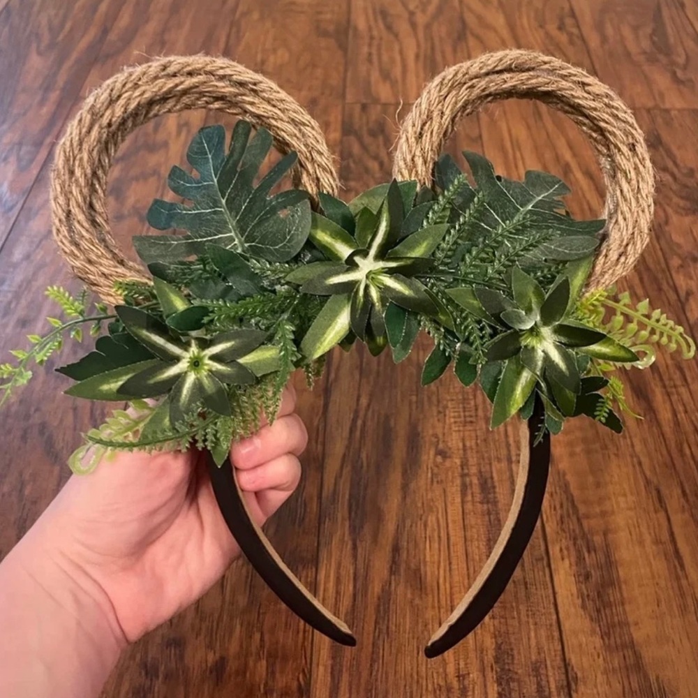 Handmade Jungle Cruise Mickey Ears.
